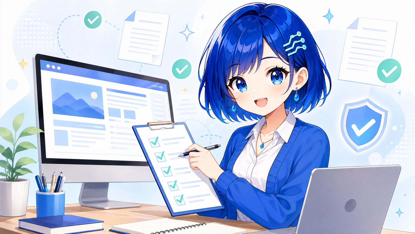 Google AdSense合格を目指す準備を解説するアイキャッチ