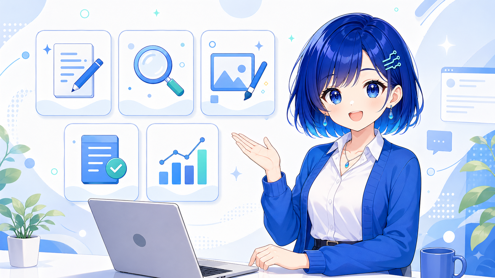 ブログ運営で使いやすいAIツール5選のアイキャッチ