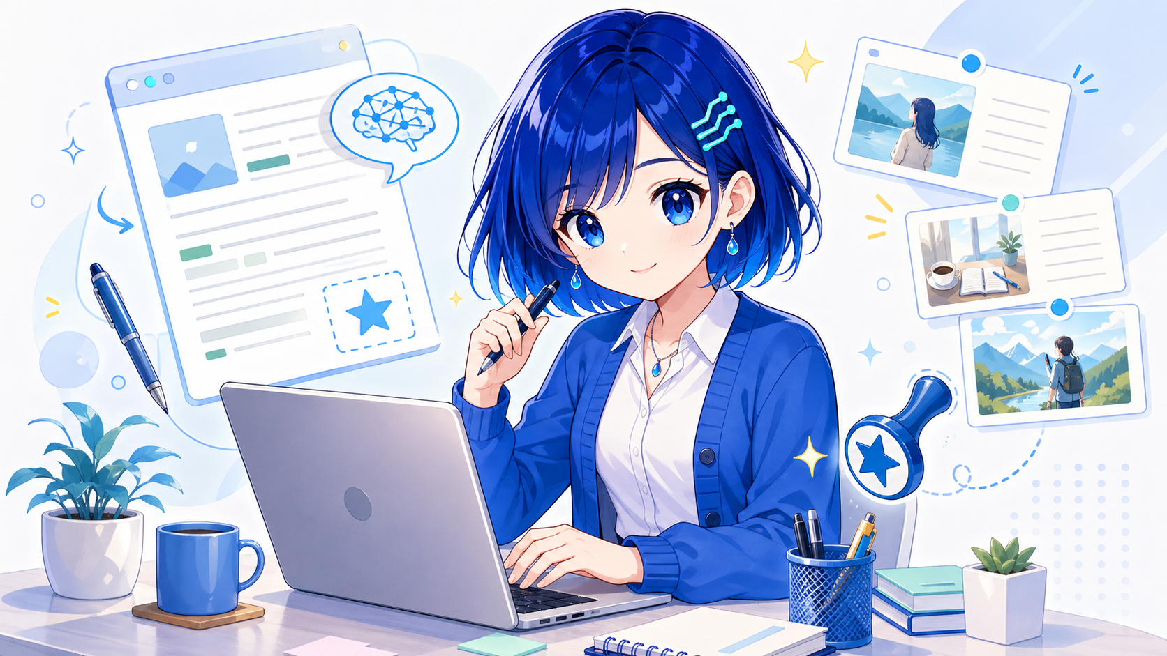 AIで作ったブログ記事に独自性を出す方法のアイキャッチ