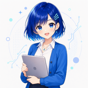 AI副業ラボの案内キャラクター あいラボちゃん